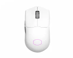 Cooler Master Mice & Accessories|MM712 Hybrid Ultra Light RGB Wireless Gaming Mouse - White