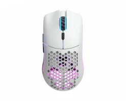 Glorious Mice & Accessories|Model O- Wireless Gaming Mouse - White