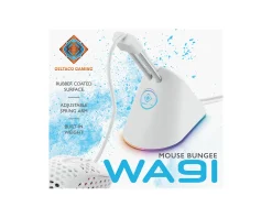 Deltaco Gaming Mice & Accessories|Mouse Bungee RGB - White