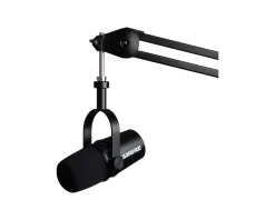 Shure Streaming & Recording|Headsets & Audio|MV7 Podcast Microphone - Black