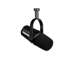 Shure Streaming & Recording|Headsets & Audio|MV7 Podcast Microphone - Black