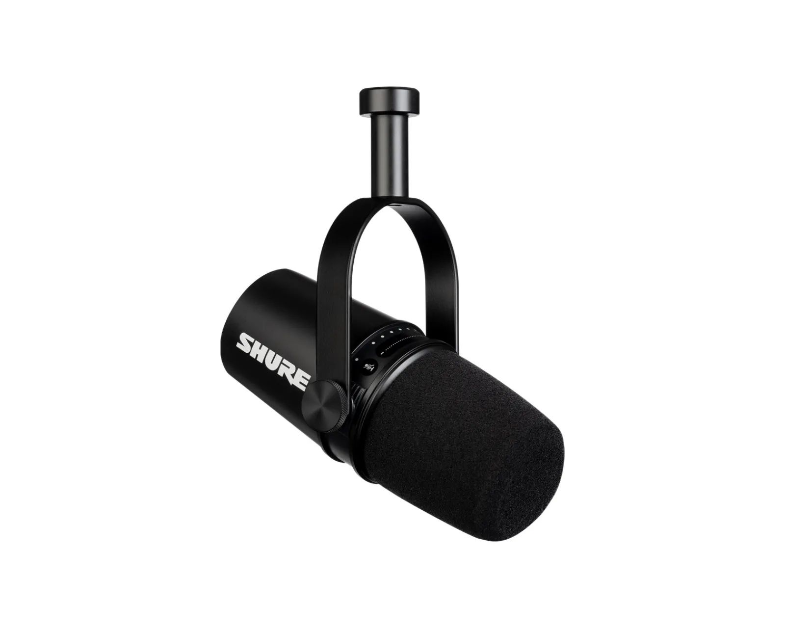 Shure Streaming & Recording|Headsets & Audio|MV7 Podcast Microphone - Black