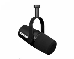Shure Headsets & Audio|MV7X XLR Podcast Microphone - Black