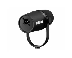 Shure Headsets & Audio|MV7X XLR Podcast Microphone - Black