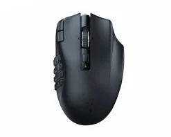 Razer Mice & Accessories|Naga V2 HyperSpeed - Wireless MMO Gaming Mouse - Black