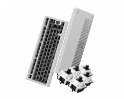 Chilkey Keyboards & Accessories|ND75 Essential Edition ISO Barebone - Pure White - WS Standard Switch kit