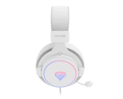 Genesis Playstation|Headsets & Audio|Neon 764 USB Gaming Headset RGB - White