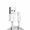UGREEN Cables & Adapters For Mobile|Nickel Plating ABS Shell USB-A to Lightning Cable 2m - White