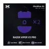 X-raypad Mice & Accessories|Obsidian Air Mouse Skates for Razer Viper V3 Pro