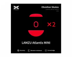 X-raypad Mice & Accessories|Obsidian Mouse Skates for Lamzu Atlantis Mini