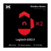 X-raypad Mice & Accessories|Obsidian Mouse Skates for Logitech G502 X Wired