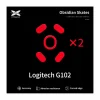 X-raypad Mice & Accessories|Obsidian Mouse Skates for Logitech G102/G Pro