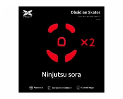 X-raypad Mice & Accessories|Obsidian Mouse Skates for Ninjutso Sora