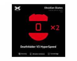 X-raypad Mice & Accessories|Obsidian Mouse Skates for Razer DeathAdder V3 HyperSpeed