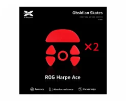 X-raypad Mice & Accessories|Obsidian Mouse Skates for ROG Harpe Ace