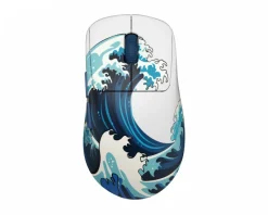 Waizowl Mice & Accessories|OGM Pro V2 8K Wireless Gaming Mouse - Kanagawa Wave