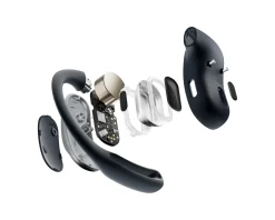 Shokz Headphones|OpenRun Air Wireless Bone Conduction Headphones - Black