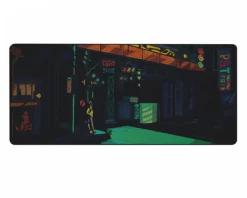 KBDfans Mousepad|PBTfans Retro Dark Lights R2 - Cyber Deskmat 2XL