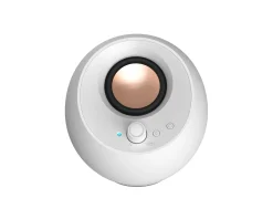 Creative Headsets & Audio|Pebble Pro - 2.0 USB-C Speakers with Bluetooth 5.3 - White