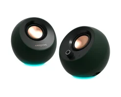 Creative Headsets & Audio|Pebble Pro - 2.0 USB-C Speaker with Bluetooth 5.3 - Alpine Green