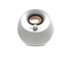 Creative Headsets & Audio|Pebble V3 - 2.0 Speaker - White