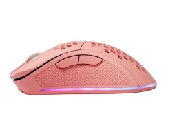 Deltaco Gaming Mice & Accessories|PM80 Wireless RGB Gaming Mouse Ultralight - Pink