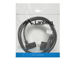 Lanberg Cables & Adapters|Power Cable Angled C13 (1.8 meter) Black