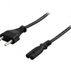Deltaco Cables & Adapters|Power cable 5m Black