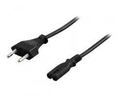 Deltaco Cables & Adapters|Power cable 5m Black