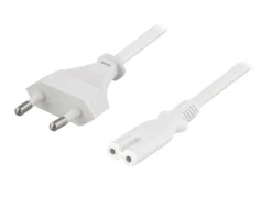 Deltaco Cables & Adapters|Power cable 0,5m White