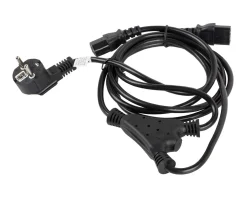 Lanberg Cables & Adapters|Power Cable Split 2x C13 (2 meter) Black