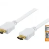 Deltaco Cables & Adapters|Premium HDMI 2.0 Cable, Ethernet, 4K, 3 Meter - White
