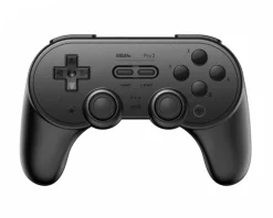 8Bitdo Controls For Mobile|Gamepad|Pro 2 Bluetooth Gamepad Hall Effect Edition - Black