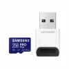 Samsung Storage Devices|PRO Plus microSDXC 256GB & USB Card Reader - Flash Memory Card