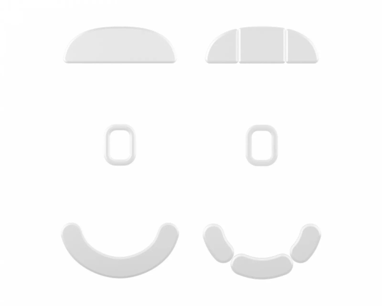 Pulsar Mice & Accessories|PTFE Skates for X2/X2 Mini/X2V2/X2H Wireless (Original + Control)