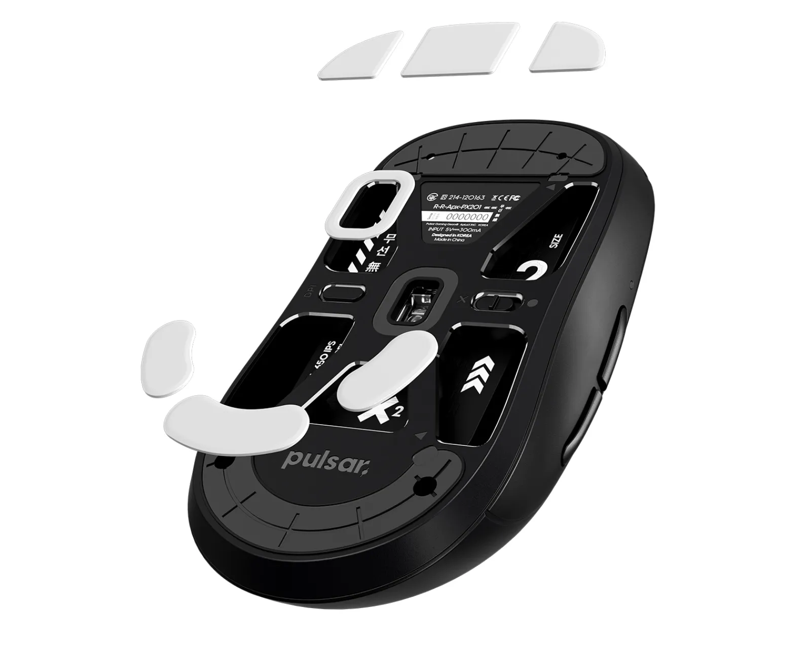 Pulsar Mice & Accessories|PTFE Skates for X2/X2 Mini/X2V2/X2H Wireless (Original + Control)