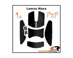 Corepad Mice & Accessories|PXP Grips for Lamzu Maya - Black