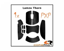 Corepad Mice & Accessories|PXP Grips for Lamzu Thorn - White