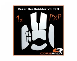 Corepad Mice & Accessories|PXP Grips for Razer DeathAdder V3 Pro - White