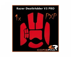 Corepad Mice & Accessories|PXP Grips for Razer DeathAdder V3 Pro - Red