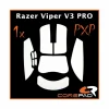 Corepad Mice & Accessories|PXP Grips for Razer Viper V3 Pro - White
