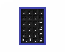 Keychron Keyboards & Accessories|Q0 Number Pad 21 Key Barebone RGB Hot-Swap - Blue Numpad