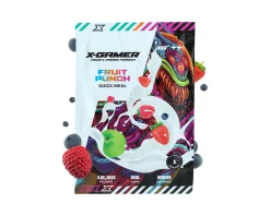 X-Gamer Drinks & Energy|Quick Meal Pack - 3 Servings (210g) - Fruit Punch