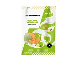 X-Gamer Drinks & Energy|Quick Meal Single Serving (70g) - Melon & Vanilla