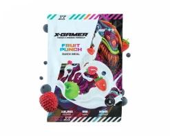 X-Gamer Drinks & Energy|Quick Meal Single Serving (70g) - Fruit Punch