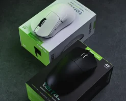 Teevolution Mice & Accessories|Rapid Sync 8K Dongle + Terra Pro Wireless Gaming Mouse - White