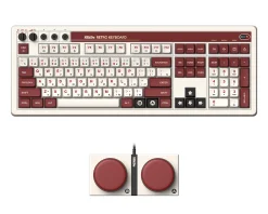 8Bitdo Keyboards & Accessories|Retro 108 Mechanical Keyboard Wireless - ANSI - Fami Edition