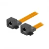 Lanberg Cables & Adapters|RJ45 Inline Coupler Slim Window/Door 17 cm