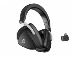 Asus Headphones|Playstation|ROG Delta S Wireless Gaming Headset (PC/PS5/Switch) - Black/White