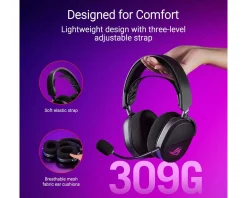 Asus Playstation|Headsets & Audio|ROG Pelta Wireless RGB Gaming Headset